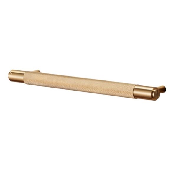 NIB - BUSTER & PUNCH Brass Pull Bar in Cross Knurl pattern, size large - Picture 3 of 7